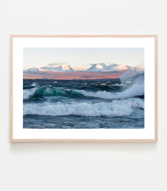 Höststorm Torneträsk